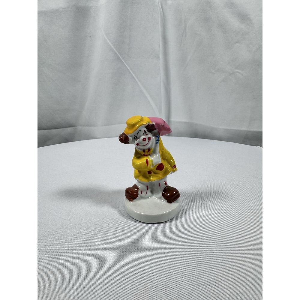 Vintage Flambro ROC‎ Porcelain Clown Figurine